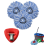 Spin Mop Refills for O-Ceda EasyWring 2-Tank Mop 3 6