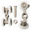 Sliding Door Roller Load Bearing Hanging Wheel 1 pc 8