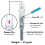 LED glowing arrow nock tail 6.2mm 3 pcs 2