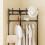 Narrow Coat Rack Shoe Bench with Storage 3-in-1 4