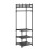 CaiTeLin freestanding coat rack with 2 shelves 2