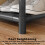 Narrow Coat Rack Shoe Bench with Storage 3-in-1 5