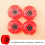 LED Light-Up Roller Skate Wheels with Bearings 4pcs 2