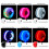 LED Light-Up Roller Skate Wheels with Bearings 4pcs 8