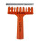 5X Olive Rake Heads 9-Tooth Rake Multipurpose Plastic Shovel Rake Olive Picking Rake Inner Diameter 2.5cm 4