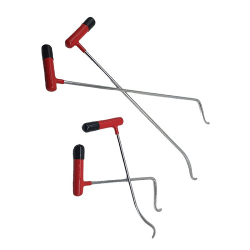 4 Pcs Special Hook Set for Car Repair, Metal Combination Tool Kit with Customized Case 2