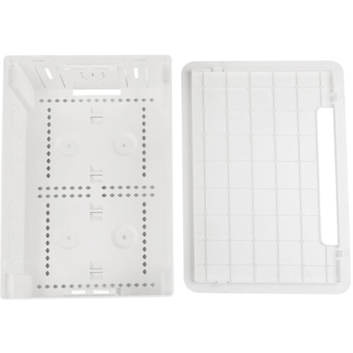 Kit de Tomada Embutida para TV de Parede de 9 Polegadas com Caixa de Rede Integrada para Gerenciamento de Cabos 1