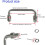 304 Stainless Steel Folding Handle 90 Degree Folding Pull Handle,Cabinet Handle Toolbox Handle,2 Pack Hole Center 5.31in 6