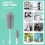 Electric Bottle Cleaner Kit with Rotating Handle, Silicone Brushes, and Drying Rack for Efficient Cleaning 3