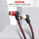 90 Grados 3.5Mm Macho a 2 RCa Macho Cable Angulo Recto EstéReo AUX y Divisor Cable MicróFono Jack Plug para Laptop 1M 4
