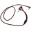 90 Grados 3.5Mm Macho a 2 RCa Macho Cable Angulo Recto EstéReo AUX y Divisor Cable MicróFono Jack Plug para Laptop 1M 7