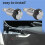 Car Aluminum Alloy Internal  Armrest Box Adjustment Knobs Replacement for   Sport 2014-2017 4