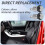 Car Aluminum Alloy Internal  Armrest Box Adjustment Knobs Replacement for   Sport 2014-2017 6