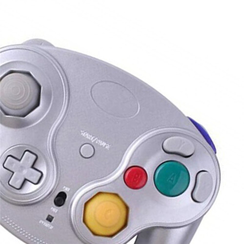 Wireless Game Controller for GameCube NGC Console with 2.4GHz Receiver Adapter Ergonomic Joystick Gamepad Manette B 1