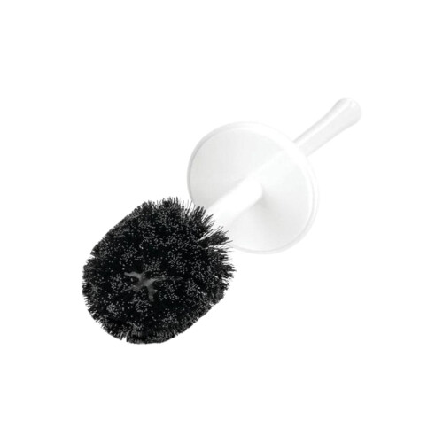 Blue Canyon Plastic Toilet Brush and Holder White 2