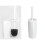 Blue Canyon Plastic Toilet Brush and Holder White 6