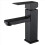 2 robinets de lavabo, eau chaude et froide, noir mat 2