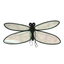 (Full black) Dragonfly Wings for Masquerade Fairy Costume, Carnival Christmas Stage Performance Props
