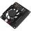 2X Argon Fan HAT for Raspberry Pi 4/ 3 Cooling Fan with Software Adjustable Speed / 40mm  Fan for Raspberry Pi4 4