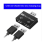Φορητός μίνι διανομέας USB σε 2 θύρες φορτιστή, προσαρμογέας διανομέα USB, διπλή 7