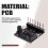 RM3100 Three-Axis Magnetometer Module Good Resistance to Magnetic Interference Supports IIC and SPI Communication 5