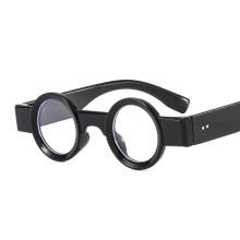 (C10 Black Frame Transparent Lens) Punk-Retro-Sonnenbrille JH922 – Unisex-PC-Gestell in farbenfroher, trendiger Runway-Optik