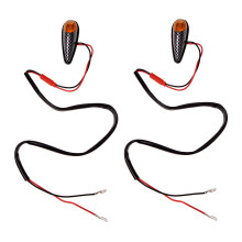UN PAR 5W LED Luces Lampara Bombilla Luz de senal de Luz ambar 12V Motocicletas