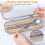 2X Dishwasher Basket, Stainless Steel Dishwasher Silverware Basket, Dishwasher Utensil Basket Rectangular Mesh 4