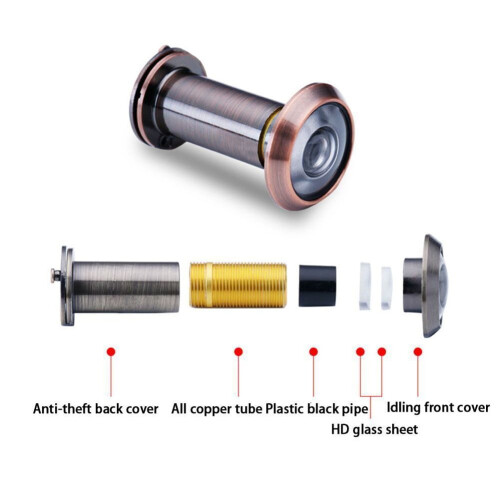 GLFILL door viewer 220-degree wide angle 1
