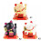 Ηλιακός βραχίονας Maneki Neko που κυματίζει και καλεί την τύχη για τη διακόσμηση του 8