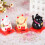 Ηλιακός βραχίονας Maneki Neko που κυματίζει και καλεί την τύχη για τη διακόσμηση του 6