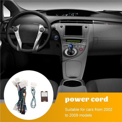 16Pin Car Stereo Wire Harness Power Cable Canbus Box Decoder for  Prius 20 Series 1