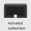Activated Carbon Air Filter for  X1/P1 3D Printers, 3d Printer Parts Activated Carbon Filter 3