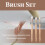 Hamilton Hamilton Prestige Synthetic Sash Brush Set 3 Pack 7