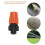 150PCS Adjustable Garden Drip Irrigation Misting Nozzle Micro-Flow Dripper Spray Gardening Tools 7