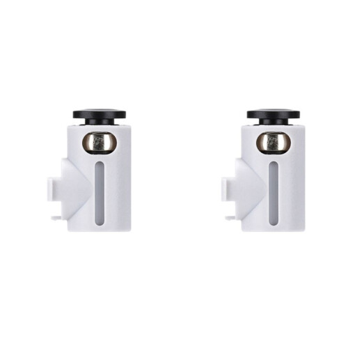2X PTFE Tube Connector Compatibility for  A1  Pneumatic 3D Printers Accessories Feed Pipe Joint 1