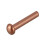 300 Pcs 5/64Inch x 25/64Inch Round  Copper Solid Rivets Fasteners 6