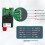 FPV TTL Optical Fiber Transceiver Receiver Module Optical Port UART/SBUS Interface Module Drone Accessories 80KM 9