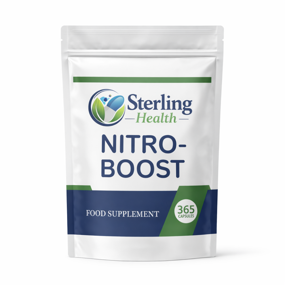 Sterling Health Nitric Oxide Booster Supplement, 365 Capsules
