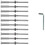 40Pcs Invisible Turnbuckle Hand Swage Threaded Stud Hex  Fitting Receiver Terminal for 1/8 Inch Cable Railing 4