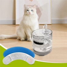 10 Stuks Vervangingsfilters voor Drinkfonteinen voor Huisdieren (WF050 & WF060, 1,5 Liter/50 Oz) voor Katten en Honden