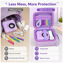 Kids Instant Print Camera Case for Dylanto Digital Cameras Camera Storage Bag Protective Carrying Case