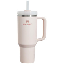 (Beige) The Quencher H2.O FlowState Tumbler 1.18L Rose Pink 10-13230-023 Insulated Straw Cup Travel Mug