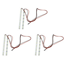 3X 24 Leds Chassis Light Aluminum LED Strip 6V for 1/10 1/8 RC Car Crawler Buggy