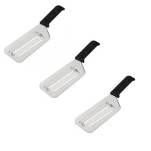 3-Piece Dual-Blade Julienne Cutter, Stainless Steel Vegetable Slicer & Shredder, Compatible with Cabbage