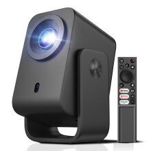 TCL C1 Portable Projector for Home Cinema & Bedroom, Native 1080P 4K Supported Mini Projector, Licensed Google TV & Netflix, WiFi, Bluetooth, Auto Fo
