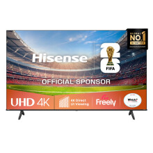 Hisense 43" 43A6QTUK 4K Ultra HD Smart TV AI TV - 4K UHD, Hi-View AI Engine, Precision Colour, AI Smooth Motion, Sports Mode with Freely, Disney +, Y