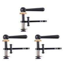 3X Titan Axle Fahrrad Sattel Stützen Klemme für Falten Fahrrad Fahrrad Sattel Stütze Schnell Verschluss Klemme für 3Sixty Schwarz