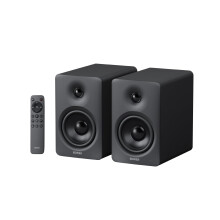 Edifier M90 Bookshelf Speakers, 100W RMS Desktop Speakers, Hi-Res Audio LDAC, Bluetooth 6.0 Compact Speaker, HDMI eARC/Optical/USB-C/AUX Input, SUB O