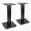 TekBox 2x Speaker Stands - Glass Surround Sound Platform Units 1